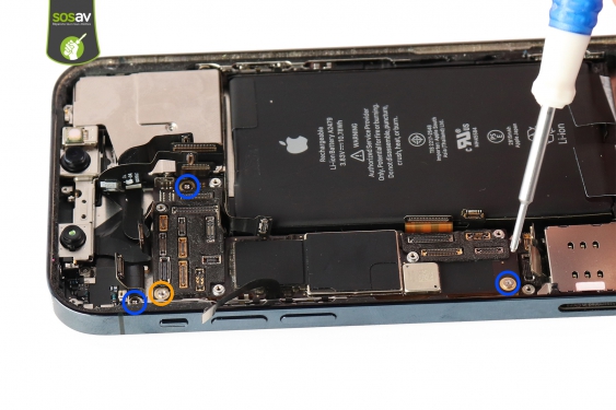 Guide photos remplacement connecteur de charge iPhone 12 Pro (Etape 19 - image 1)