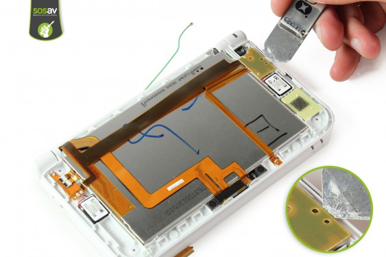 Guide photos remplacement nappe haut-parleur Nintendo 3DS XL (Etape 43 - image 1)