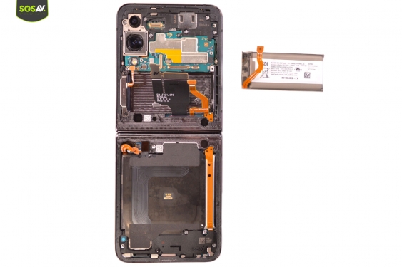 Guide photos remplacement batteries Galaxy Z Flip4 (Etape 11 - image 3)