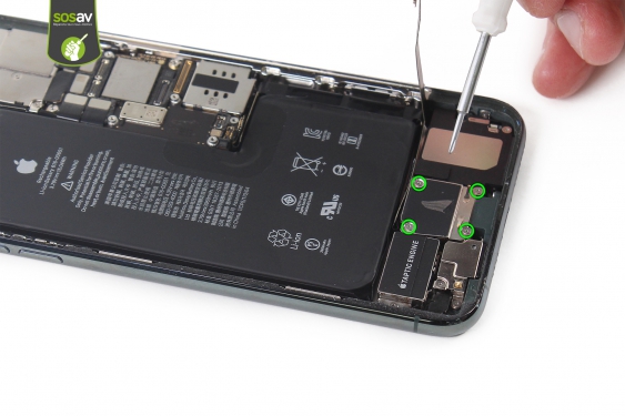 Guide photos remplacement batterie iPhone 11 Pro Max (Etape 12 - image 1)