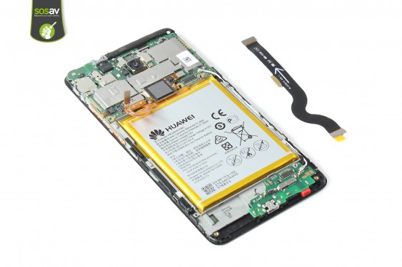 Guide photos remplacement nappe de liaison connecteur de charge  (Etape 19 - image 1)