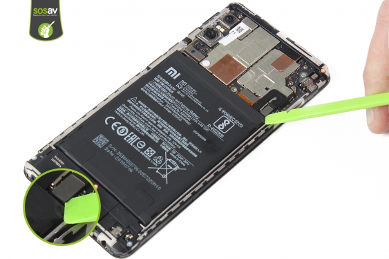 Guide photos remplacement antenne supérieure Redmi Note 5 (Etape 10 - image 1)