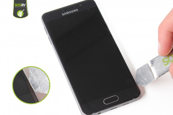 Guide photos remplacement bouton power Samsung Galaxy A3 2016 (Etape 8 - image 1)