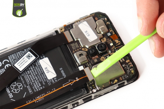 Guide photos remplacement câble d'inteconnexion Xiaomi Redmi 8 (Etape 14 - image 3)