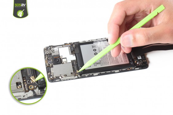Guide photos remplacement haut-parleur interne OnePlus 3 (Etape 13 - image 2)