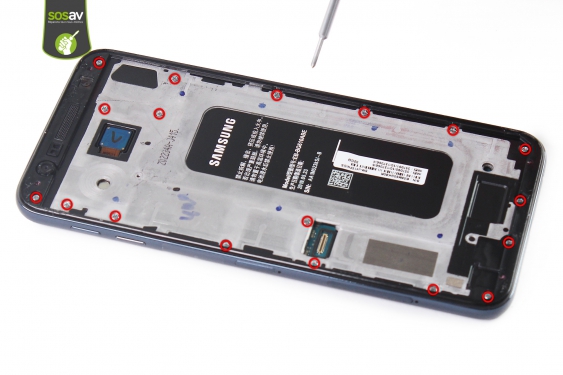 Guide photos remplacement batterie Galaxy J4+ (Etape 9 - image 1)