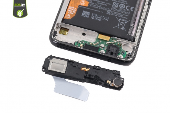 Guide photos remplacement connecteur de charge / jack Huawei P40 Lite (Etape 11 - image 1)