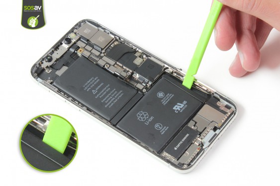 Guide photos remplacement batterie iPhone X (Etape 18 - image 1)