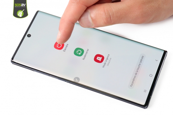 Guide photos remplacement ecran Galaxy Note 10+ (Etape 1 - image 2)