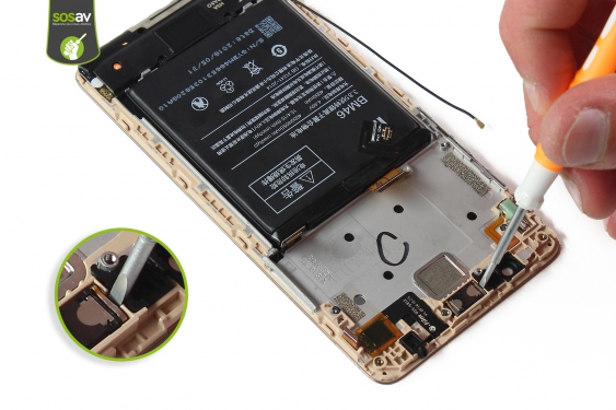 Guide photos remplacement haut-parleur interne Redmi Note 3 (Etape 21 - image 2)
