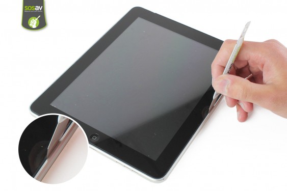 Guide photos remplacement haut-parleur externe iPad 1 3G (Etape 2 - image 1)
