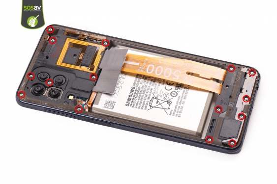 Guide photos remplacement batterie Galaxy M32 (Etape 7 - image 1)