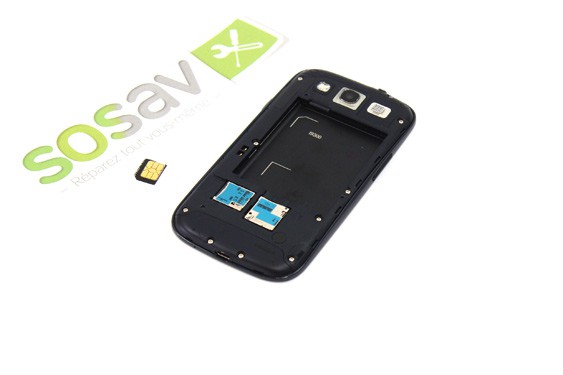 Guide photos remplacement vitre tactile Samsung Galaxy S3 (Etape 4 - image 5)