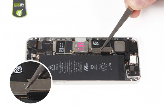 Guide photos remplacement batterie iPhone 5S (Etape 9 - image 2)