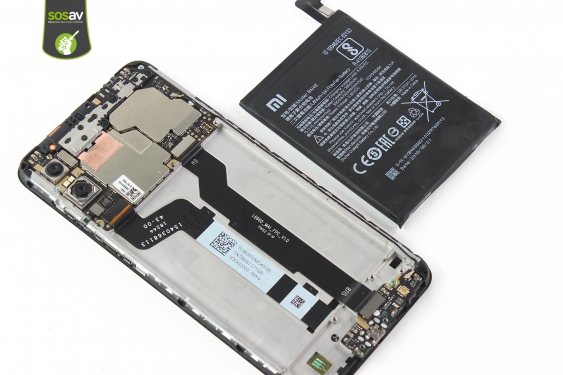 Guide photos remplacement nappe connecteur de charge Redmi Note 6 Pro (Etape 18 - image 1)
