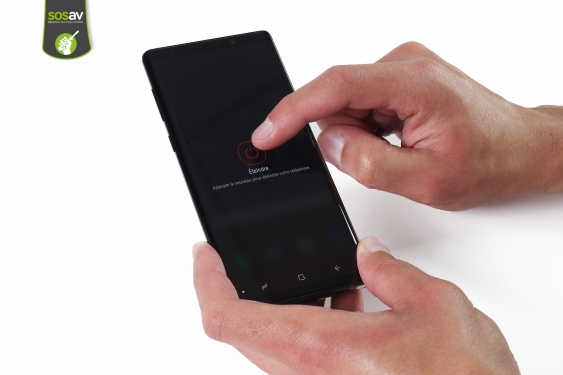 Guide photos remplacement haut-parleur externe Galaxy Note 9 (Etape 1 - image 3)