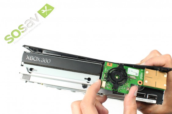 Guide photos remplacement nappe lentille laser Xbox 360 S (Etape 28 - image 2)