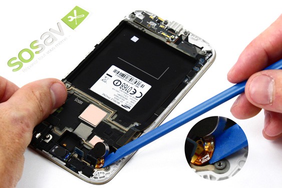 Guide photos remplacement vibreur  Samsung Galaxy S4 (Etape 18 - image 1)