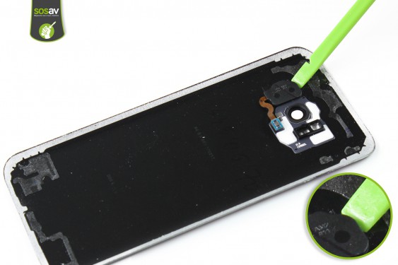Guide photos remplacement vitre arrière Samsung Galaxy S8+ (Etape 9 - image 1)