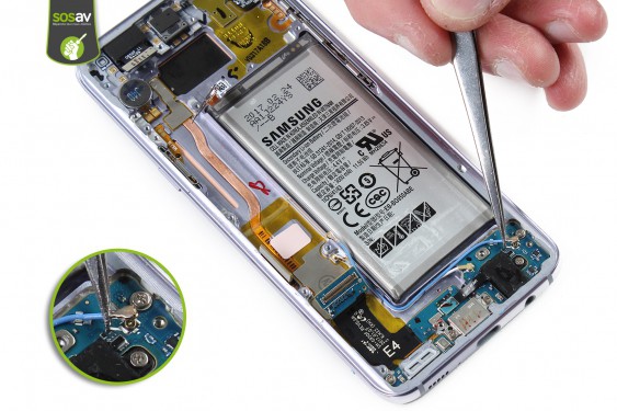Guide photos remplacement câbles d'interconnexion Samsung Galaxy S8  (Etape 22 - image 1)