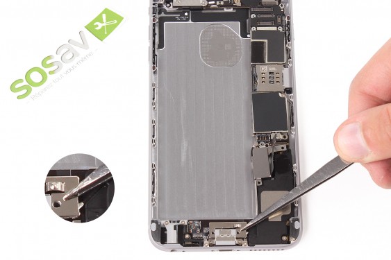 Guide photos remplacement vibreur et câble d'interconnexion iPhone 6 Plus (Etape 16 - image 1)