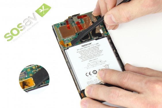 Guide photos remplacement nappe boutons Lumia 920 (Etape 11 - image 1)