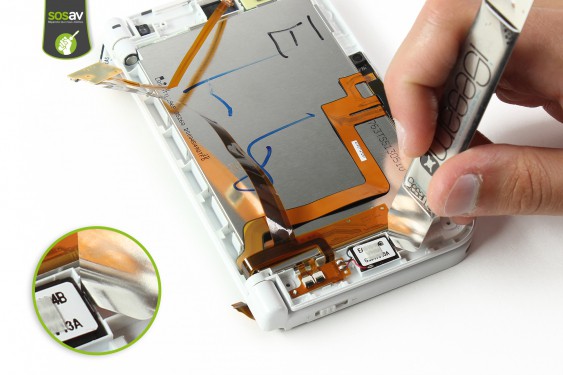 Guide photos remplacement antenne wifi Nintendo 3DS XL (Etape 45 - image 1)