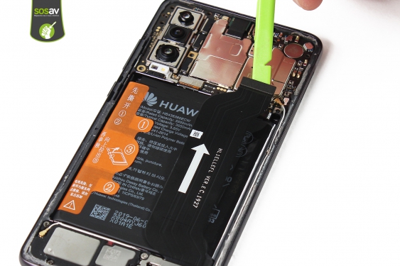 Guide photos remplacement haut-parleur externe Huawei P30 (Etape 11 - image 2)