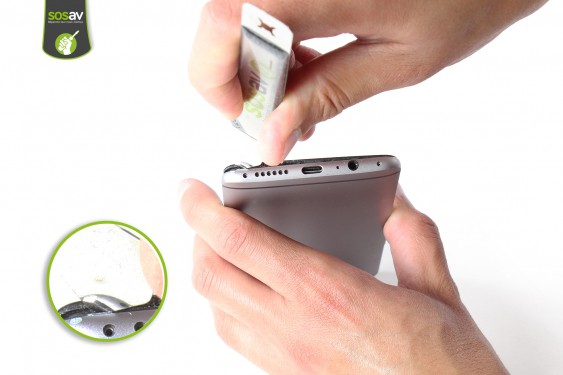 Guide photos remplacement connecteur de charge / microphone OnePlus 3 (Etape 5 - image 2)
