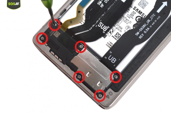 Guide photos remplacement batterie Galasy S25 Ultra (Etape 7 - image 1)