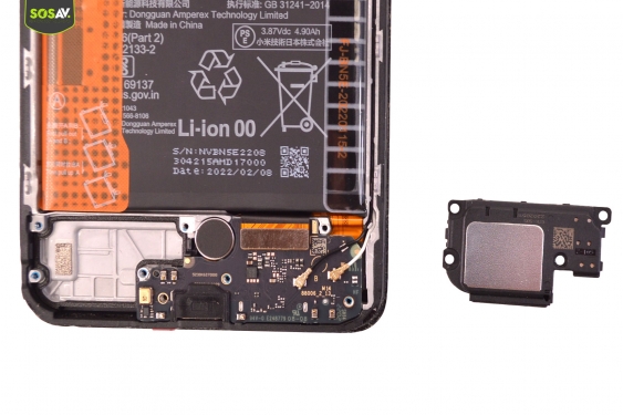 Guide photos remplacement connecteur de charge Redmi Note 11 Pro (5G) (Etape 6 - image 3)