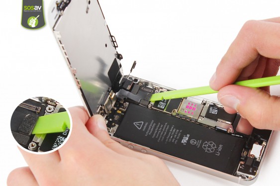 Guide photos remplacement batterie iPhone 5S (Etape 7 - image 3)