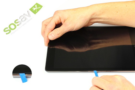 Guide photos remplacement vitre tactile iPad Air 1 WiFi (Etape 3 - image 3)