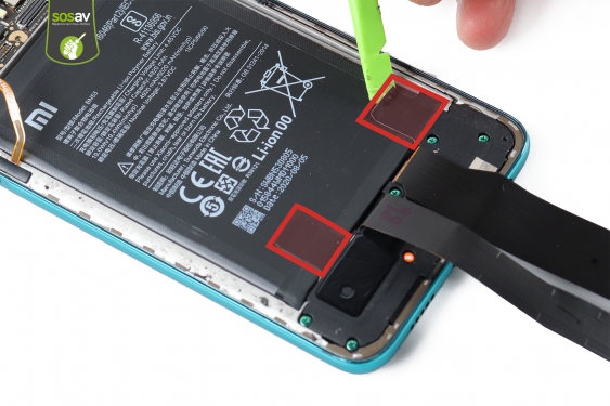 Guide photos remplacement batterie Redmi Note 9 Pro (Etape 13 - image 1)
