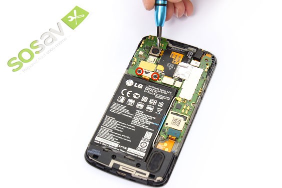 Guide photos remplacement antenne Nexus 4 (Etape 7 - image 1)