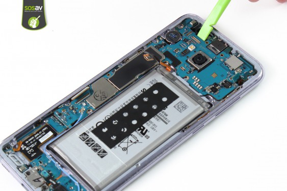 Guide photos remplacement câble d'interconnexion wifi Samsung Galaxy S8+ (Etape 22 - image 1)