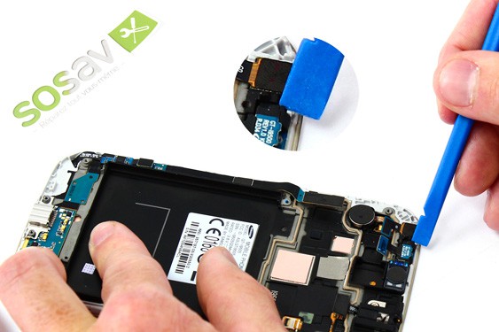 Guide photos remplacement hp interne + capteur proximité Samsung Galaxy S4 (Etape 18 - image 1)