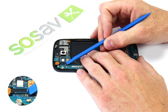 Guide photos remplacement bouton power Samsung Galaxy S3 (Etape 9 - image 1)