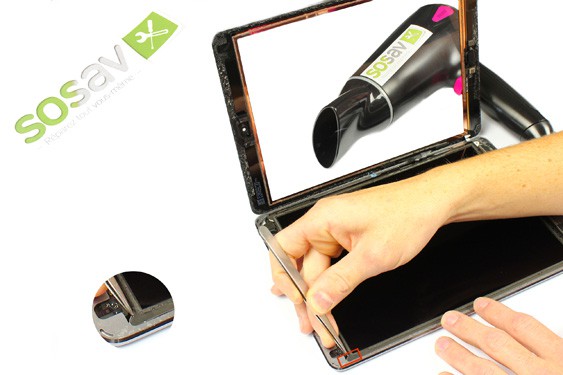 Guide photos remplacement vitre tactile iPad Air 1 WiFi (Etape 7 - image 1)
