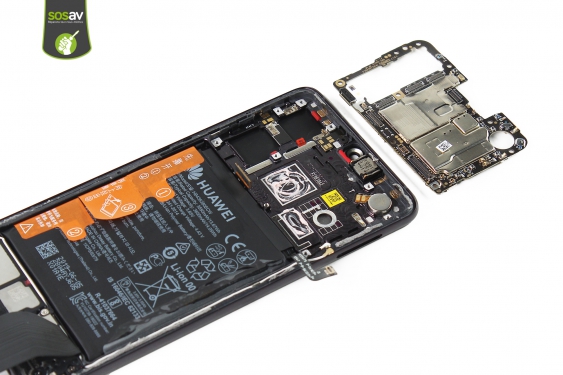 Guide photos remplacement haut-parleur interne Huawei P30 (Etape 19 - image 1)