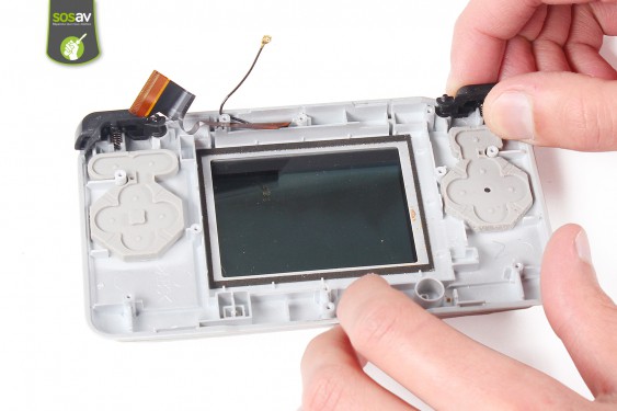 Guide photos remplacement nappe de liaison de la partie supérieure Nintendo DS (Etape 13 - image 1)