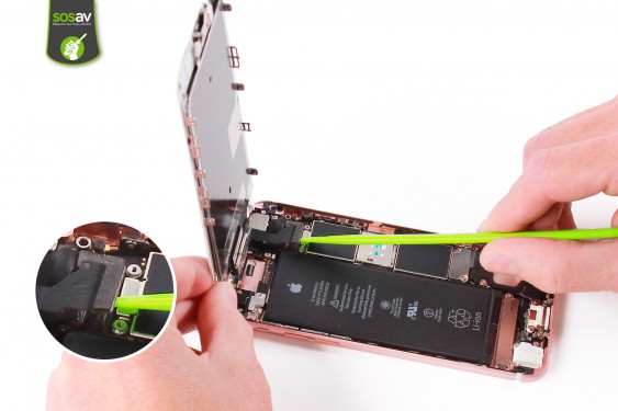 Guide photos remplacement haut-parleur interne iPhone 6S (Etape 6 - image 2)