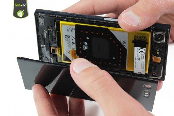 Guide photos remplacement nappe boutons volume, power & apn Xperia X Compact (Etape 5 - image 2)