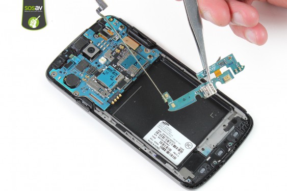 Guide photos remplacement connecteur de charge  Samsung Galaxy S4 Active (Etape 19 - image 2)