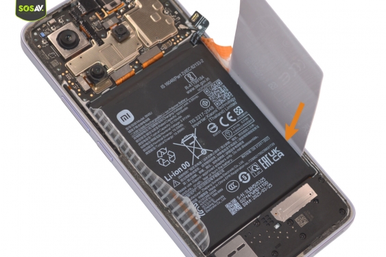 Guide photos remplacement batterie Redmi Note 14 (Etape 5 - image 4)