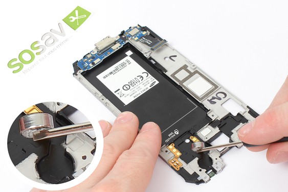 Guide photos remplacement vibreur Samsung Galaxy S5 (Etape 31 - image 3)
