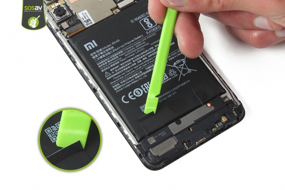 Guide photos remplacement nappe connecteur de charge Redmi Note 6 Pro (Etape 13 - image 3)