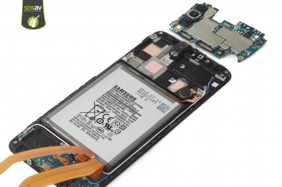 Guide photos remplacement haut-parleur interne Galaxy A50 (Etape 19 - image 1)
