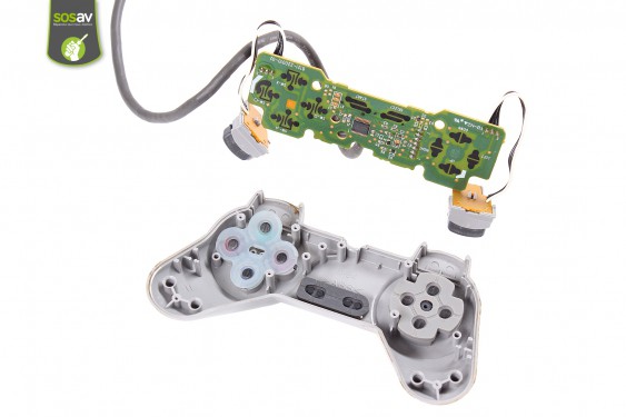 Guide photos remplacement boutons r1 et r2 Manette Playstation 1 (Non dualshock) (Etape 4 - image 3)