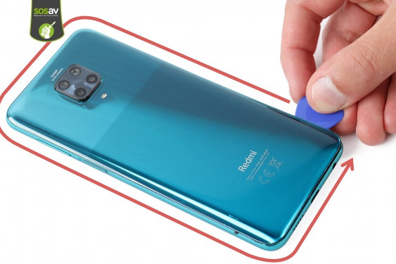 Guide photos remplacement haut-parleur interne Redmi Note 9 Pro (Etape 5 - image 2)